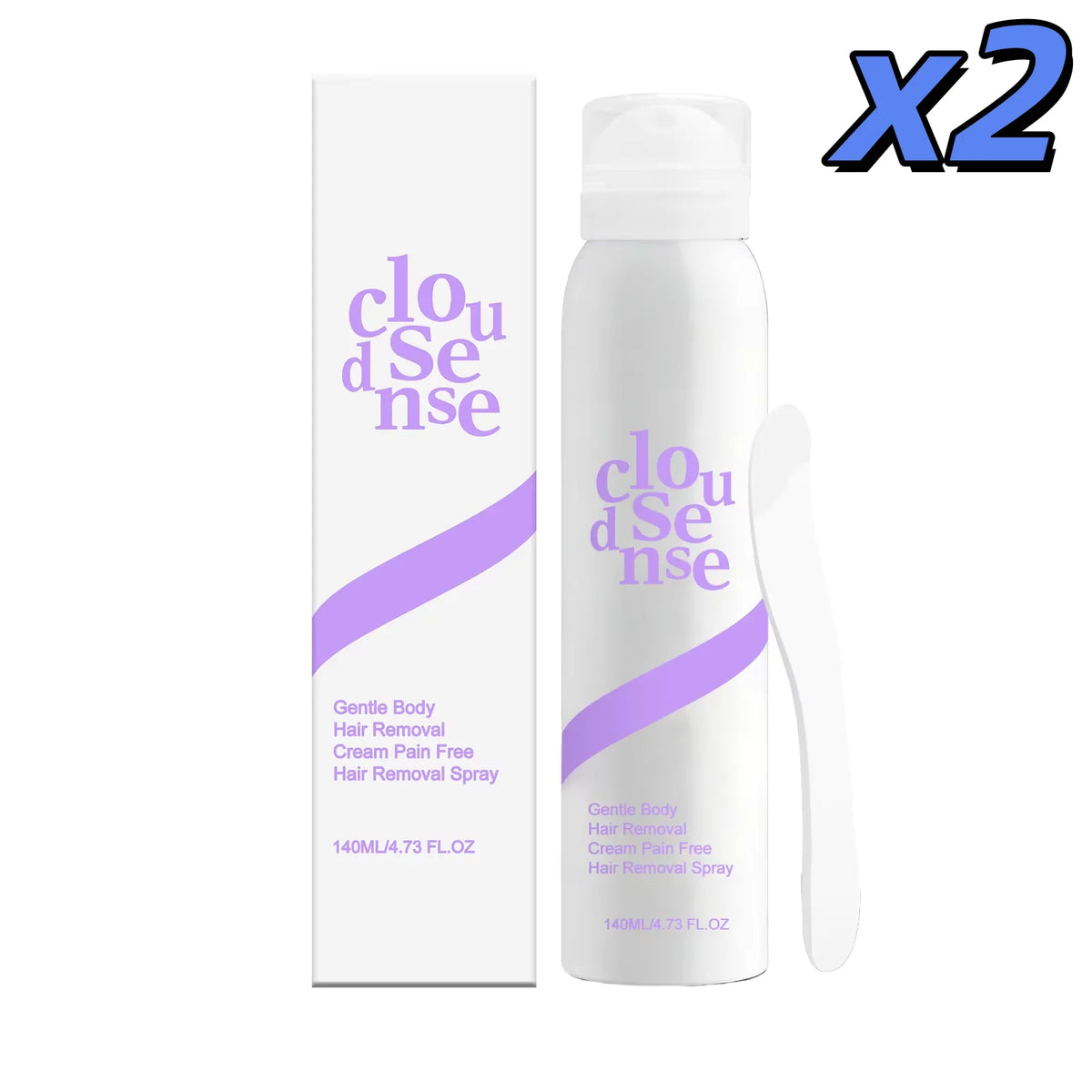 Aloe Vera Body Hair Removal Spray, 140ml