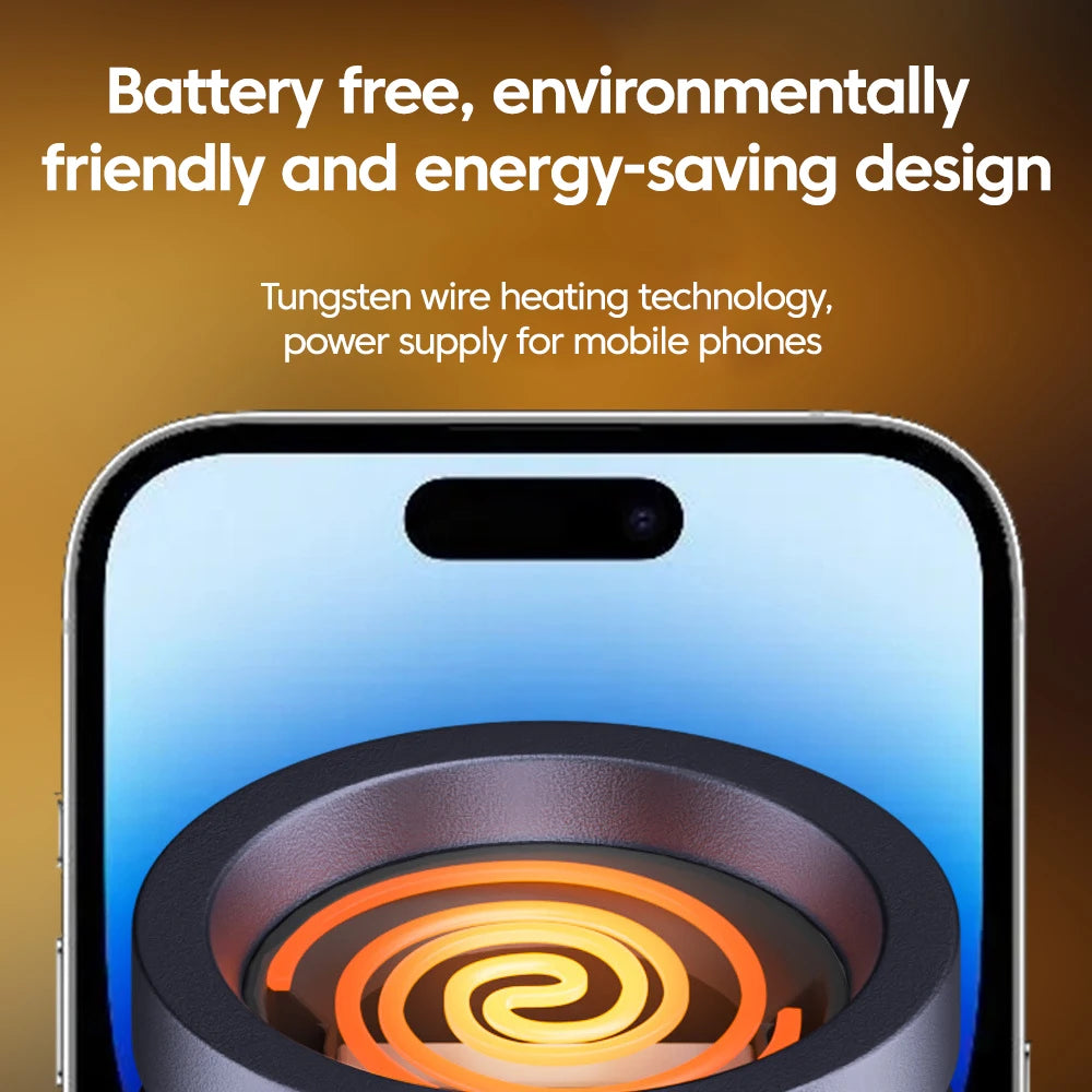 Mini USB-C Phone Lighter, Windproof