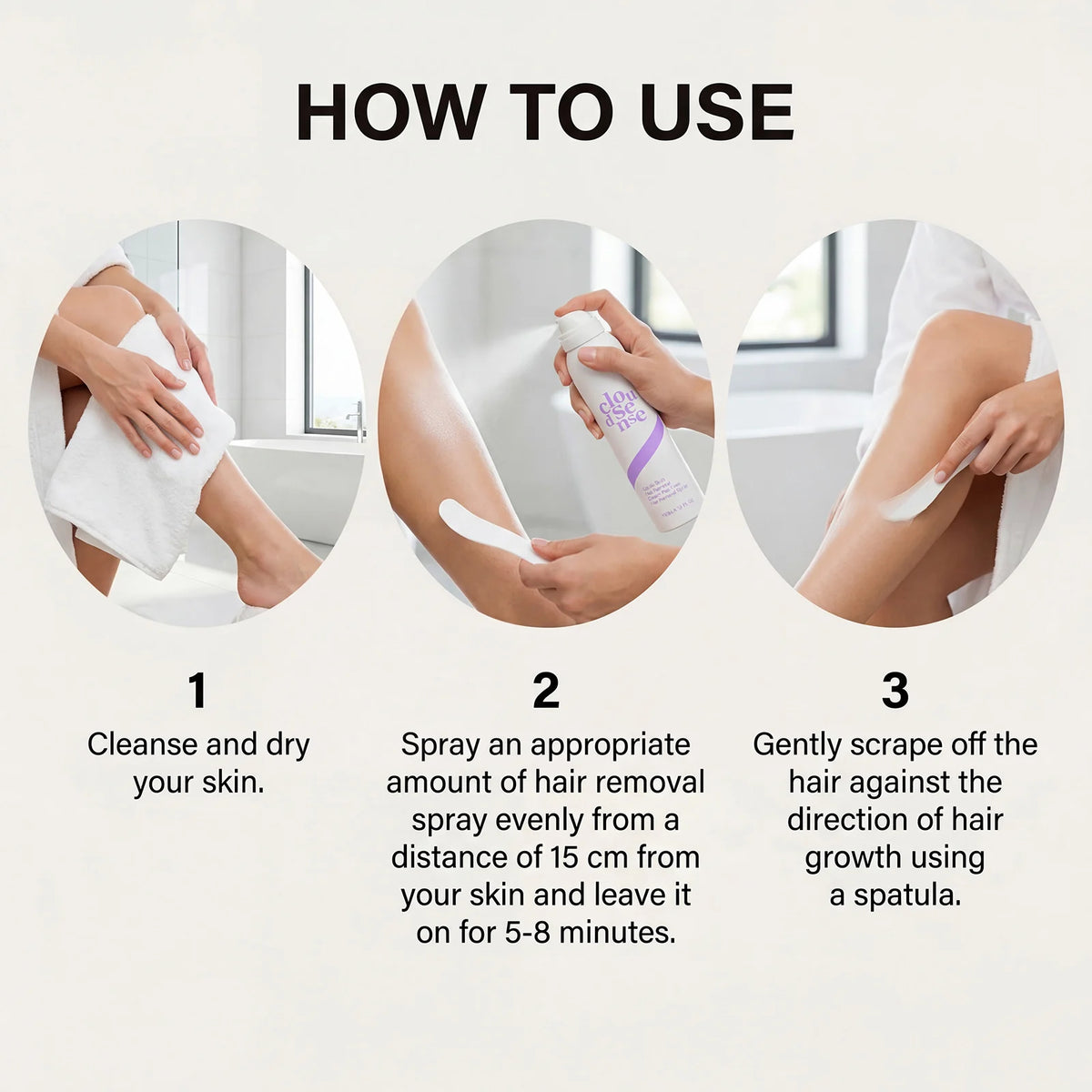 Body Hair Removal Mousse Spray Gentle Painless For Armpit Legs Arms Smooth No Black Spots Refreshing Hair Remover