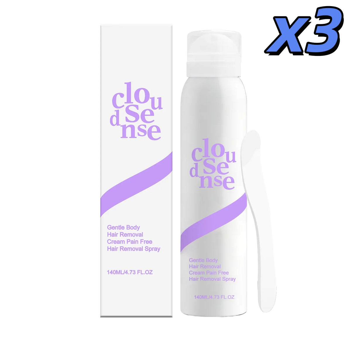 Aloe Vera Body Hair Removal Spray, 140ml
