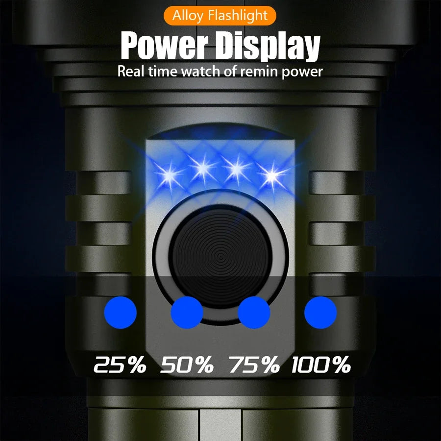Rechargeable Flashlight, Lighter and Power Bank