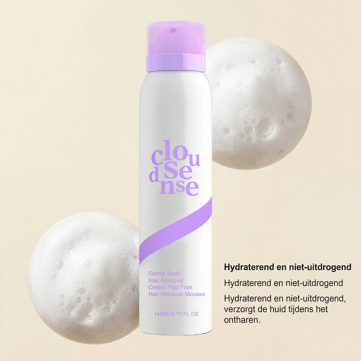 Aloe Vera Body Hair Removal Spray, 140ml