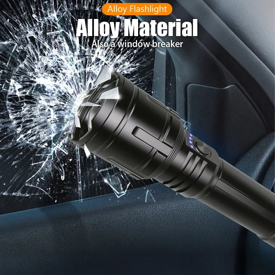 Rechargeable Flashlight, Lighter and Power Bank