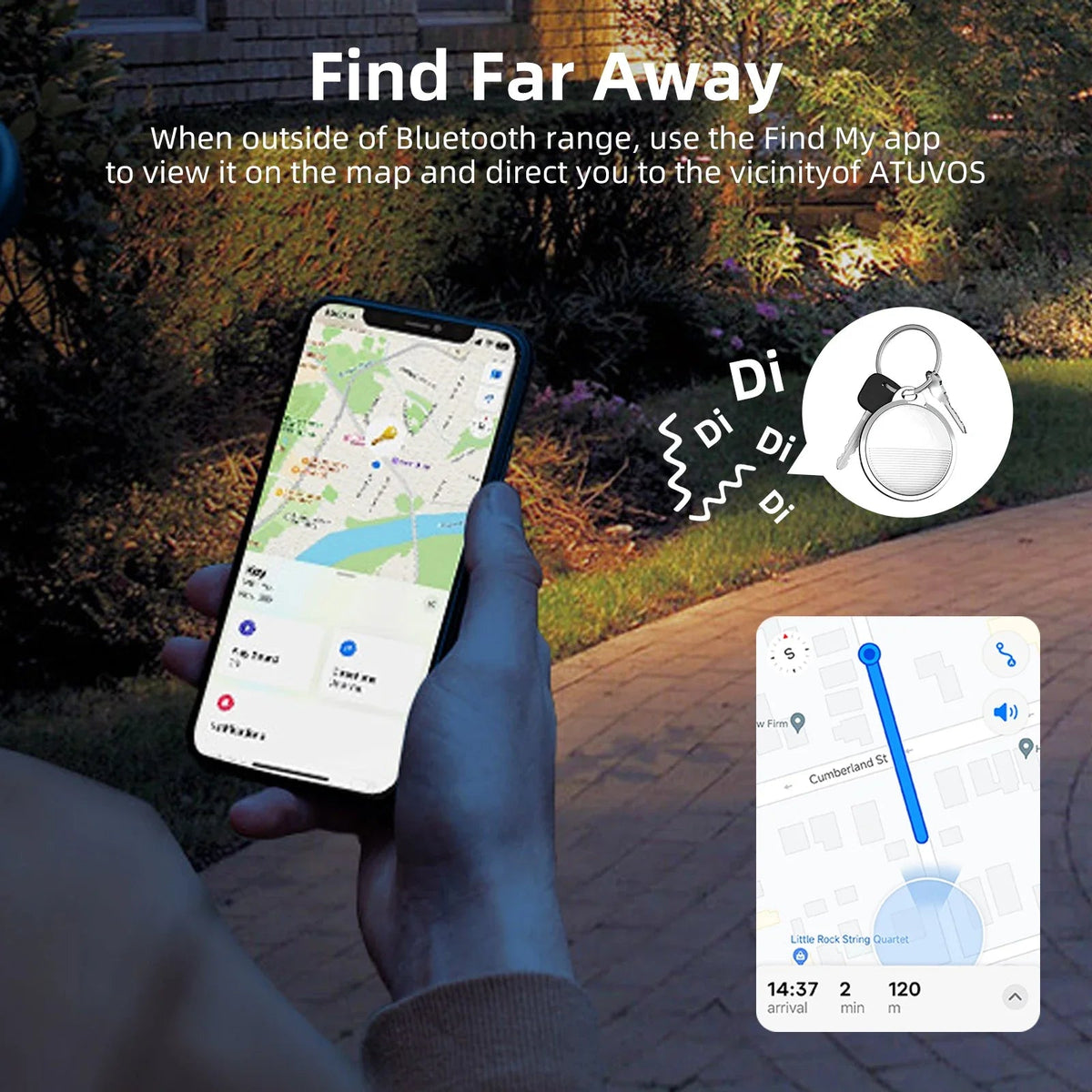 Bluetooth Key Finder for Apple Find My