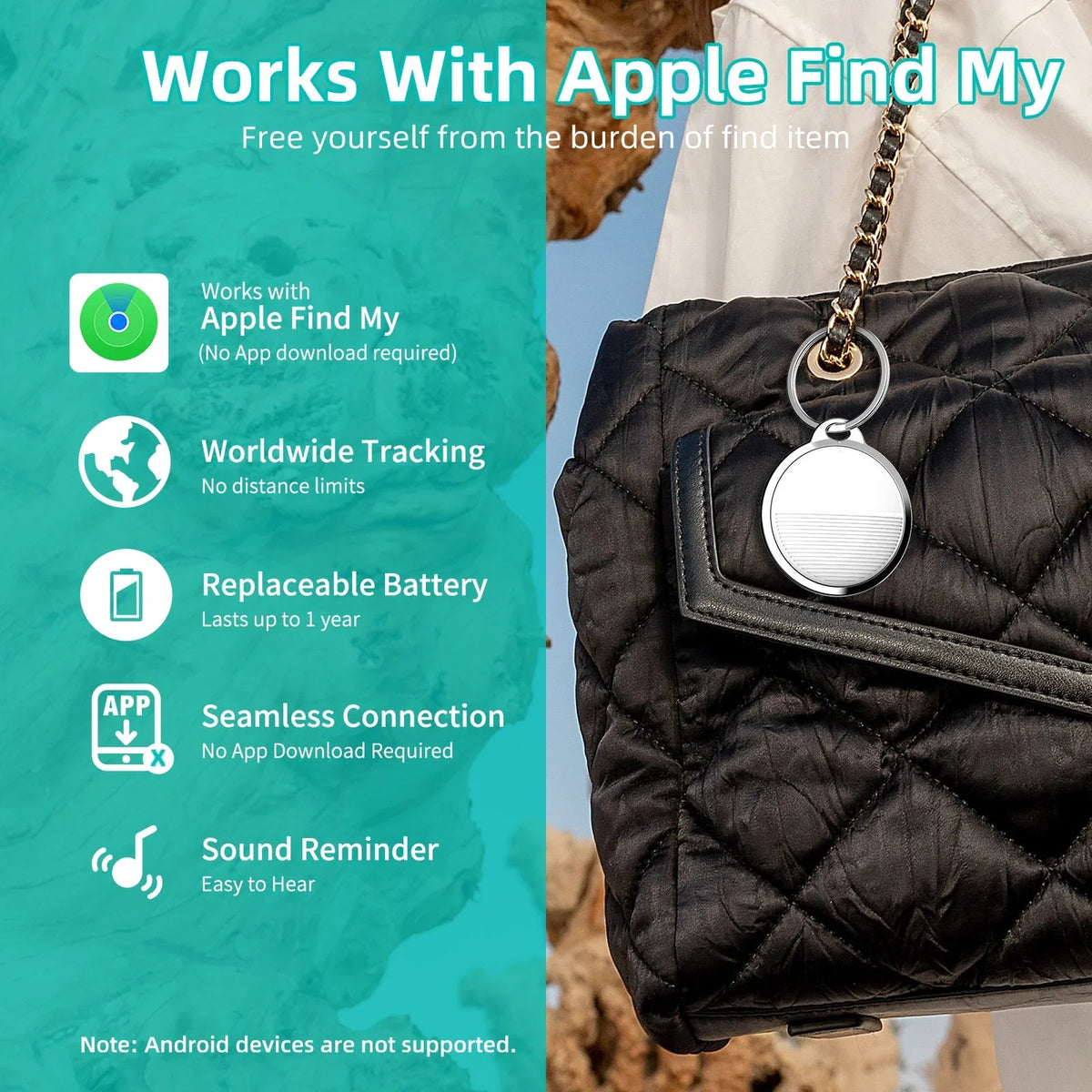 Bluetooth Key Finder for Apple Find My