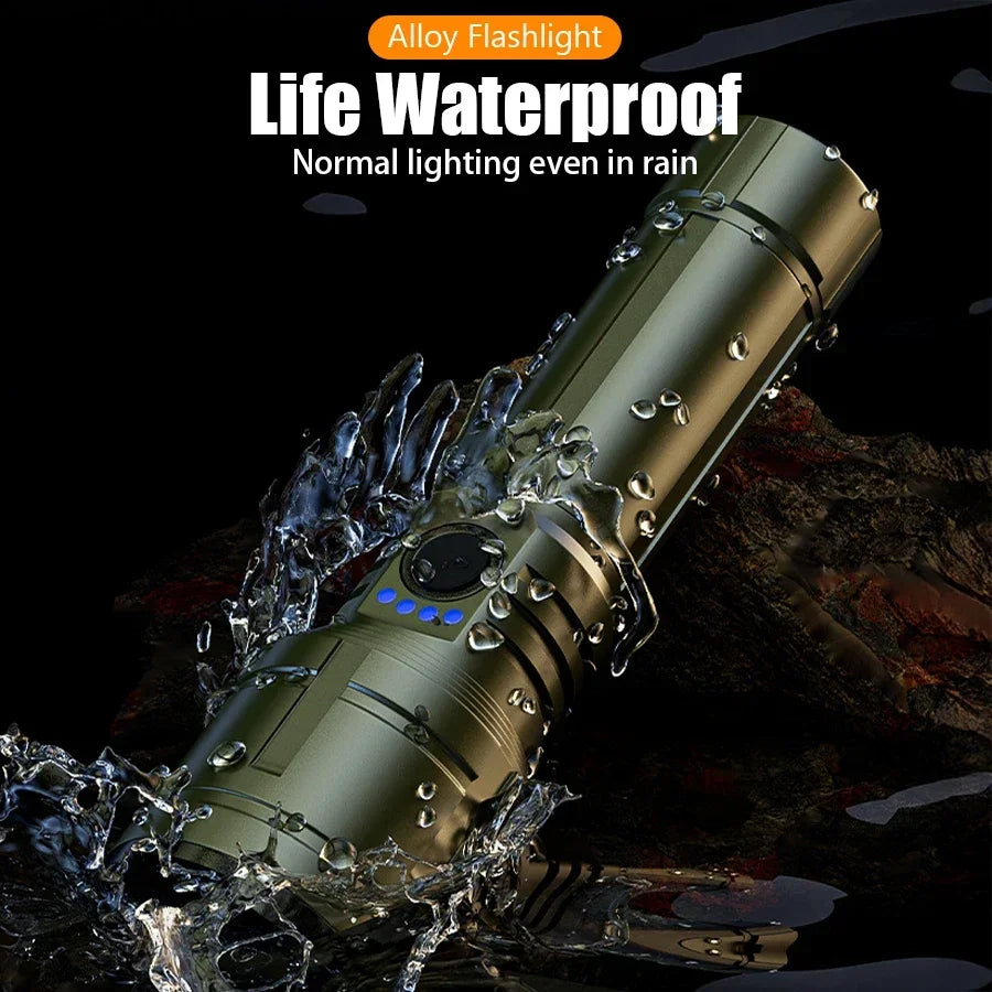 Rechargeable Flashlight, Lighter and Power Bank